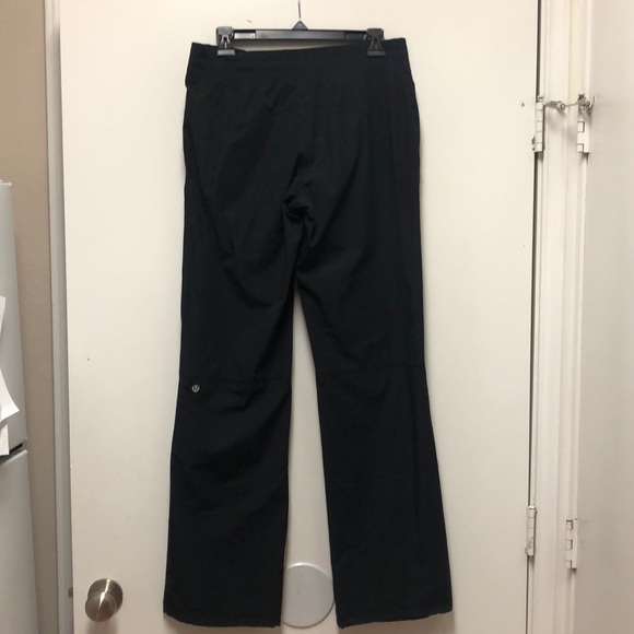 lululemon lined Black Track Pants - Picture 2 of 7
